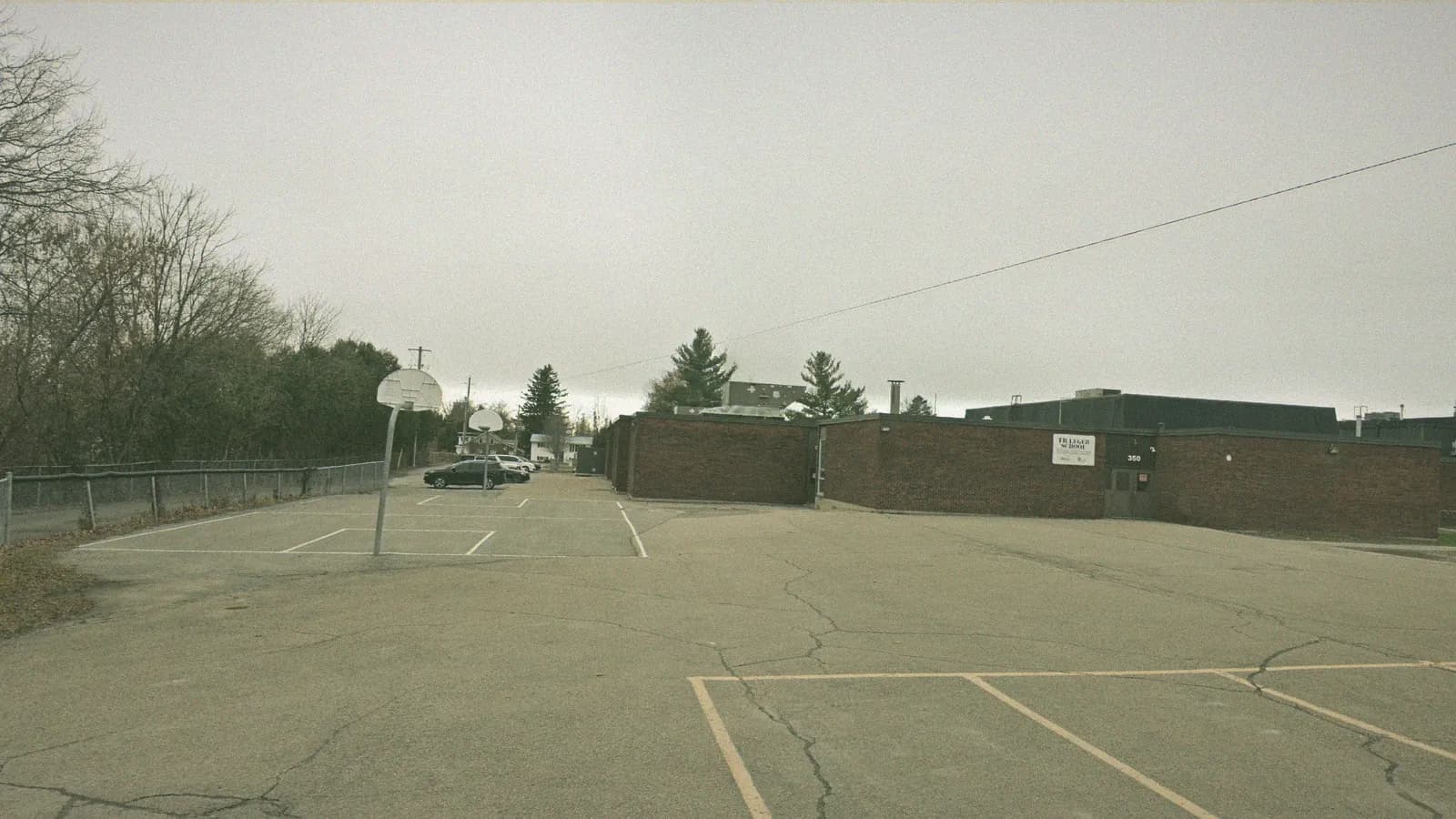 Carleton Place Community Centre, 75 Neelin St, Carleton Place, the building DriveTest uses as its Carleton Place travel point, seen from the street