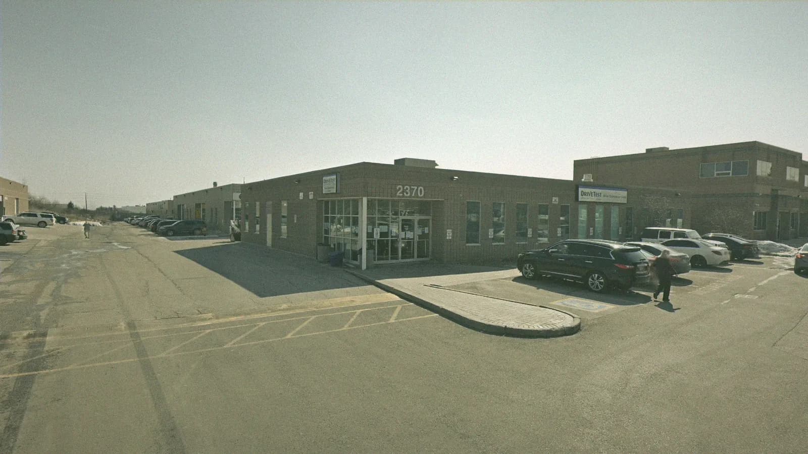 DriveTest Oakville at 2370 Wyecroft Rd, Oakville, seen from the street