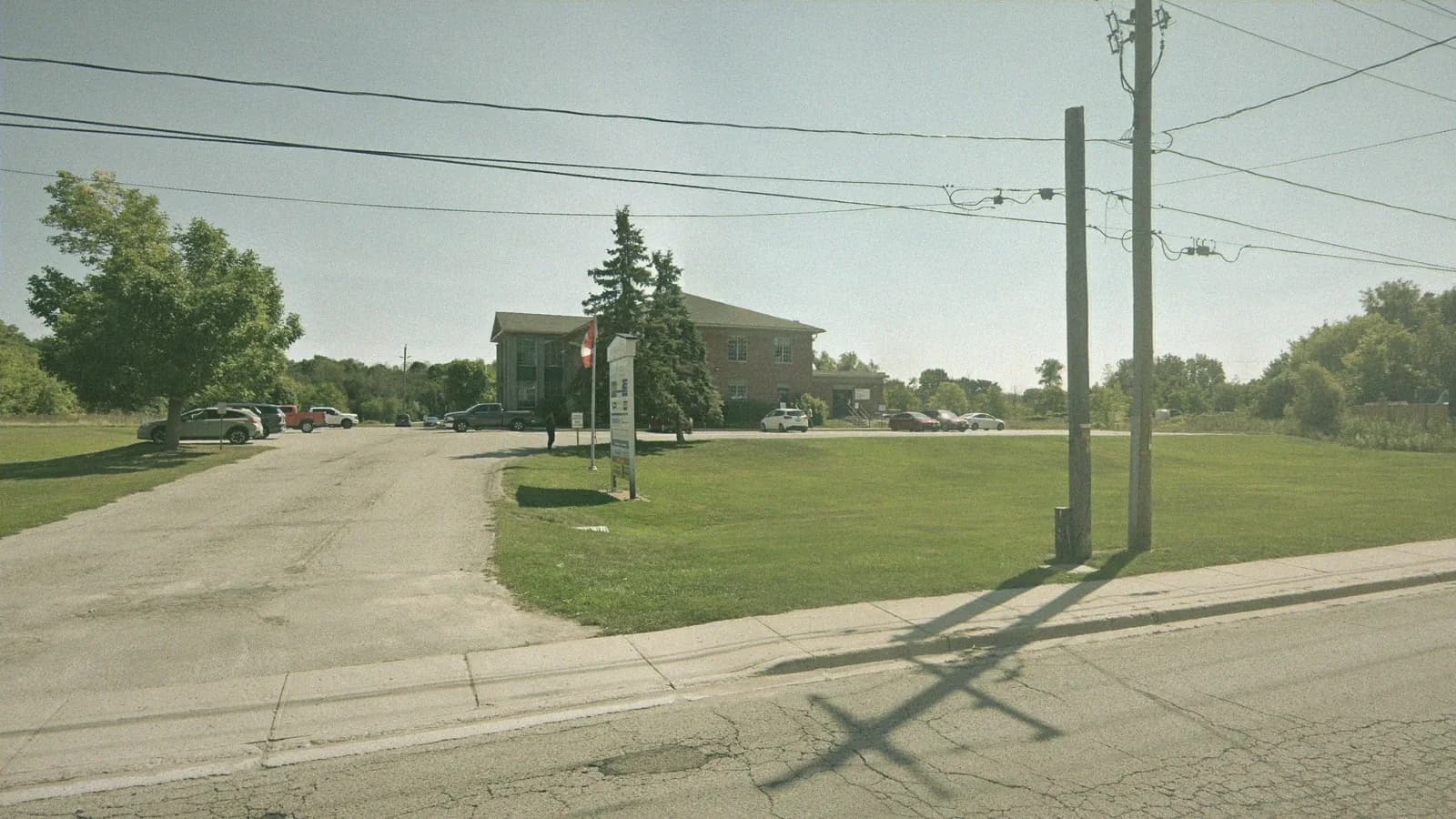 DriveTest Walkerton at Saugeen Business Park, 200 McNab St, Walkerton, seen from the street